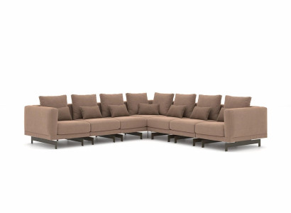 Luxury Corner sofa Couch L-shape Upholstery Textile Upholstered Sofa new Furnishings Living room